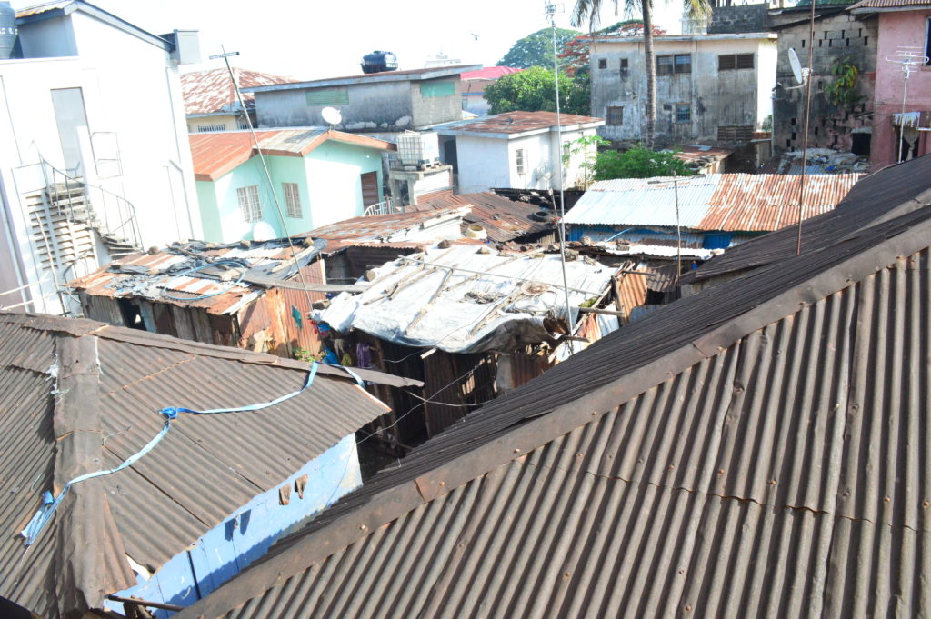 シエラレオネの街並み