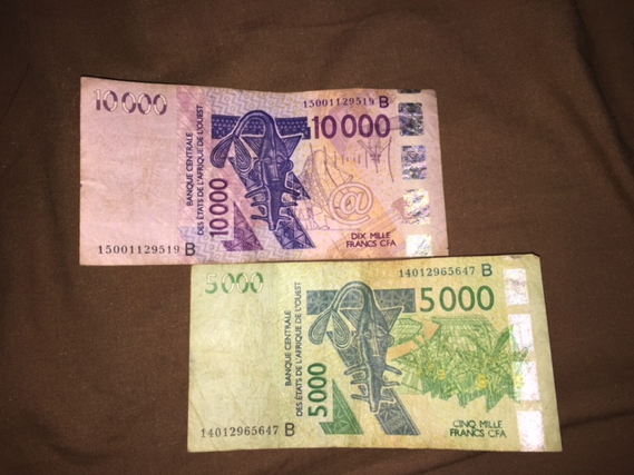 アフリカの紙幣