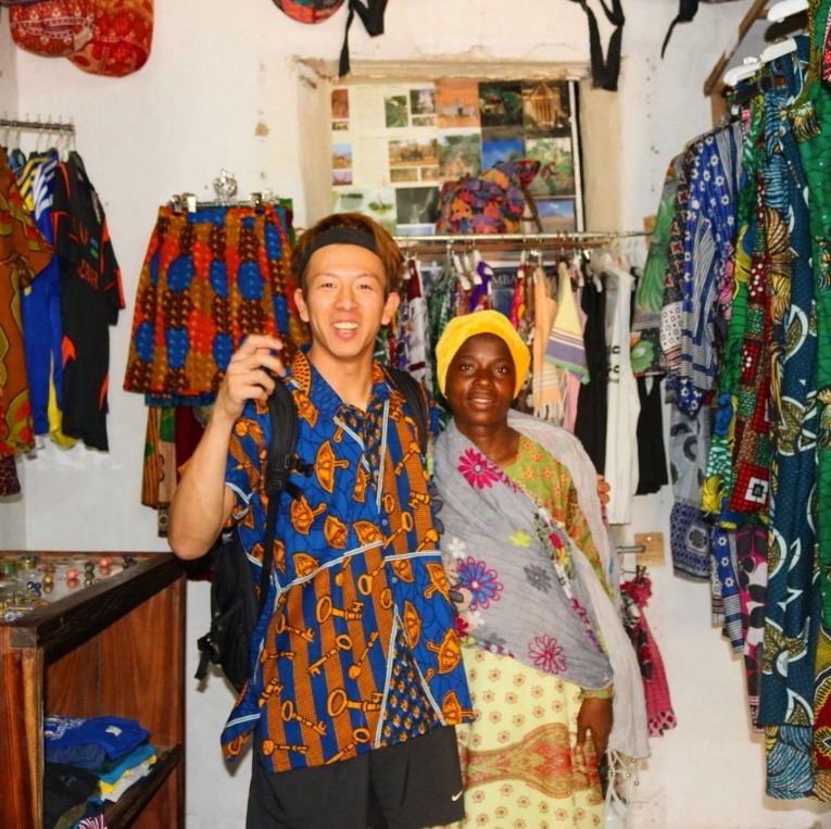 ザンジバルでの服や