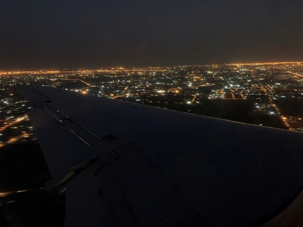 ヨハネスブルグの夜景