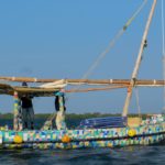 東アフリカを再生プラスチック製の帆船が駆け抜ける!!