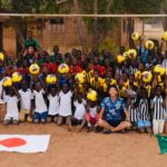 長友ドリーム感動の完結編!「夢のバトン」をベナンの子ども達に