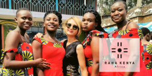 「がんばろうとしている人たち」の背中を押すブランド　RAHA KENYA