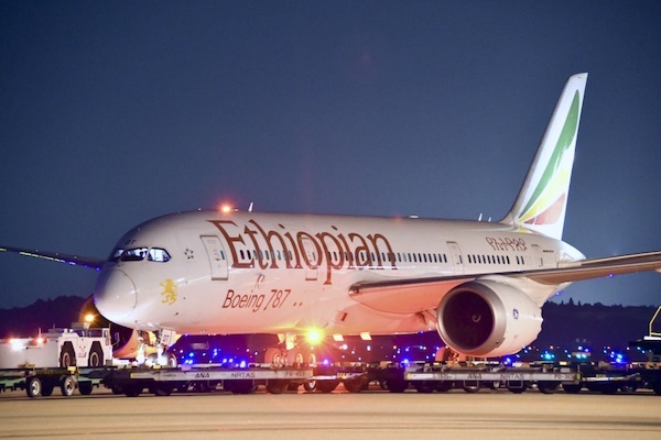 エチオピア航空、80路線以上の国際線の運航を停止