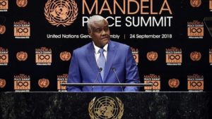 AU USでの黒人の死に言及「黒人市民に対する差別的慣行を認めない」