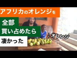 ベナンではオレンジは食べるのではなく○○!?【アフリカ系男子のベナン暮らし6】