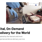 アフリカで血液を“ドローン”空輸する「Zipline」、アメリカでの医療機器輸送開始