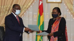 トーゴで初の女性首相任命